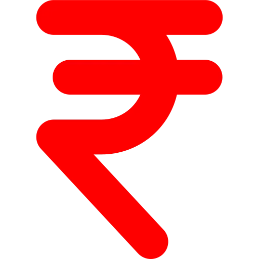 Indian Rupee symbol representing affordable digital marketing services in Thrissur, Kerala.
